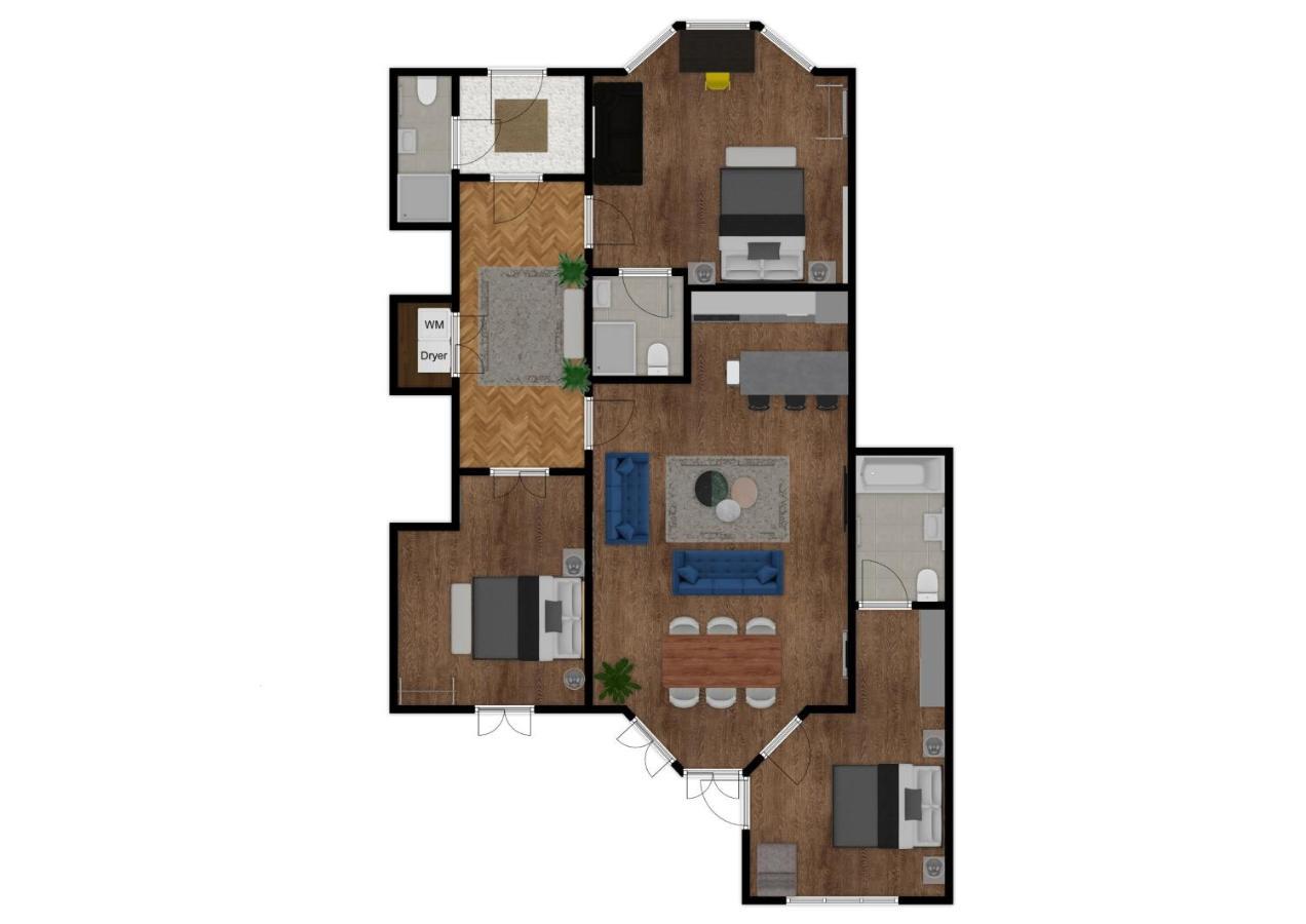 3 Bedroom Garden Apartment Opposite The Beach Brighton Eksteriør bilde